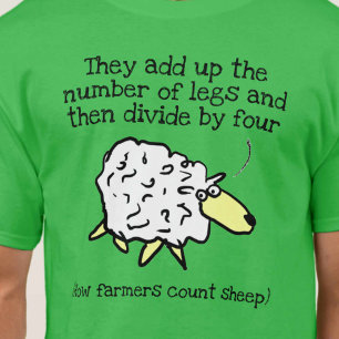 Camiseta Presente engraçado para um agricultor de ovelha - 