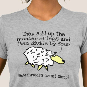 Camiseta Presente engraçado para um agricultor de ovelha - 
