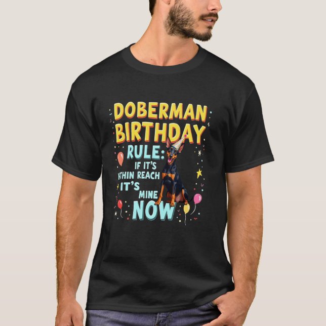 Camiseta Presente Engraçado Tendência para Aniversário Dobe (Frente)