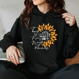 Camiseta presente ensine a mudança que você deseja ver no m