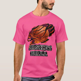 Camiseta Presente esporte basquete bola de basquete