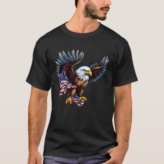 Camiseta Presente EUA Mostre Seu Orgulho Americano com Esti