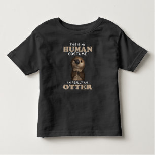 Camiseta Presente externo   Minha fantasia humana Eu sou re