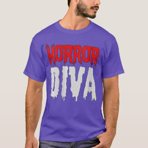 Camiseta Presente Fã de Filme de Terror Feminino Diva Decot