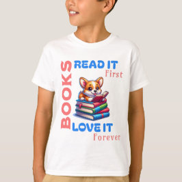Camiseta Presente fabuloso para aqueles que amam livros e l