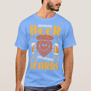 Camiseta Presente facial de Caça-Melo Collie com barba de b
