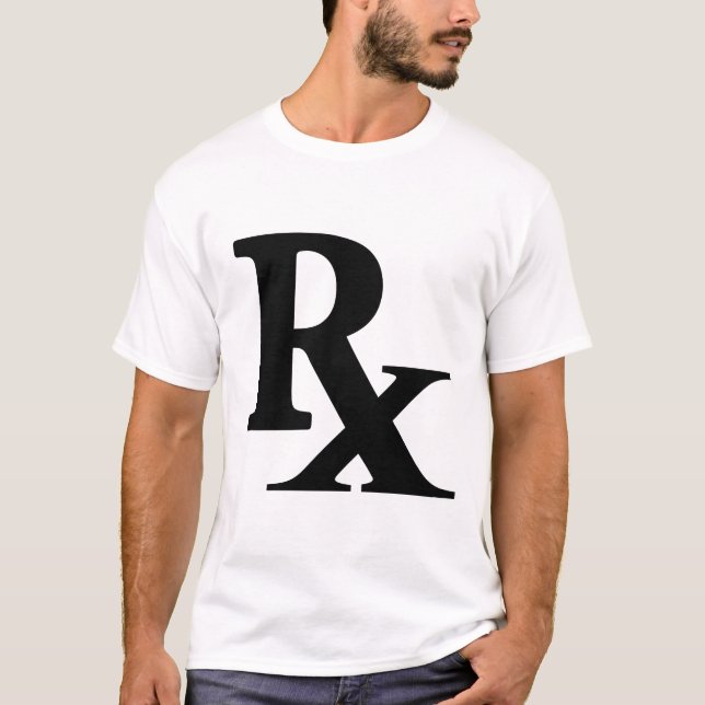 Camiseta Presente farmacêutico Clássico do Ícone de Farmáci (Frente)