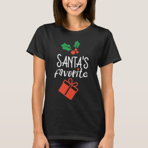 Camiseta presente favorito dos papais noeis