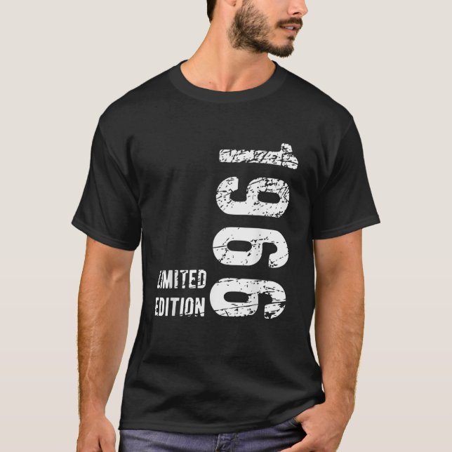 Camiseta Presente Feito em 1966 Presentes de Aniversário Ed (Frente)