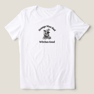 Camiseta Presente Feminino Anti Trump com Toques de Magia e
