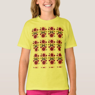 Camiseta Presente Floral Personalizado de Borboleta da Prim