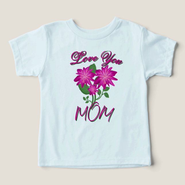 Camiseta Presente floral personalizado e customizado para o (Design frontal)