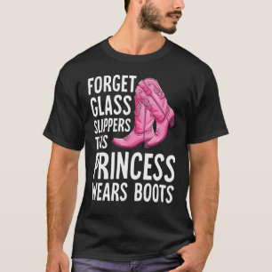 Camiseta Presente Fofo de Vaqueira para Mulheres Princesa d