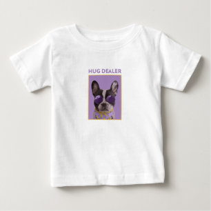 Camiseta presente fofo para amantes de bulldog francês, pre