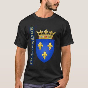 Camiseta Presente França Bandeira Francesa Torre Eiffel Fra