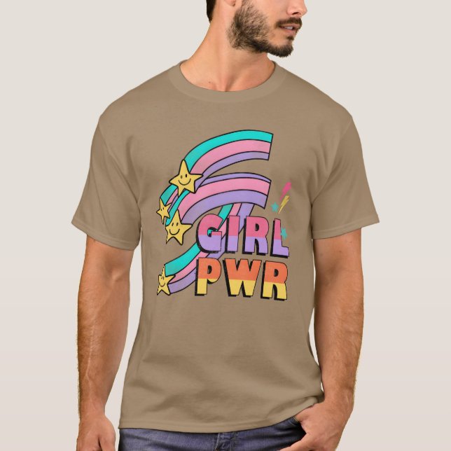 Camiseta Presente Girl PWR (Frente)