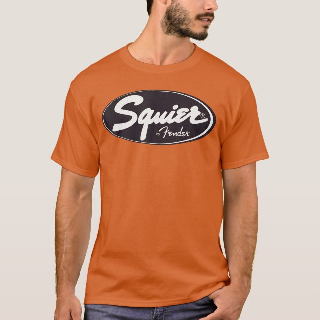 Camiseta Presente Guitaree retro Squier (Frente)