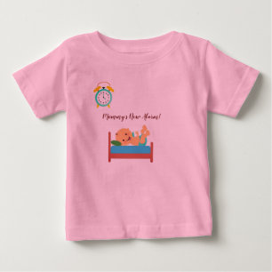 Camiseta Presente Humoroso para Bebês (sem opção subbase)