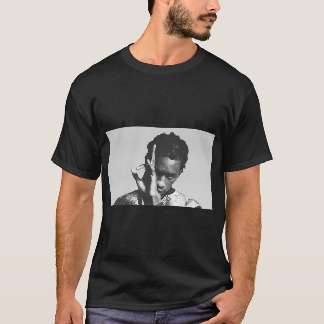 Camiseta Presente jovem amigo garota retrô (Frente)