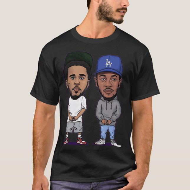 Camiseta Presente KENDRICK LAMAR JCOLE (Frente)