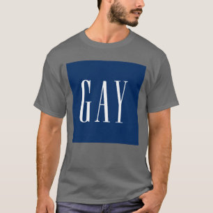 Camiseta presente lacuna gay