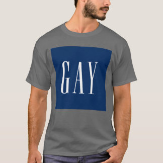 Camiseta presente lacuna gay