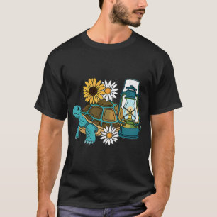 Camiseta Presente Lanterna de Acampamento Tartaruga