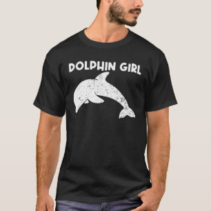 Camiseta Presente legal De Golfinho Para Meninas Crianças G
