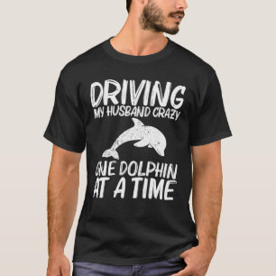 Camiseta Presente legal De Golfinho Para Mulheres Mamãe Go