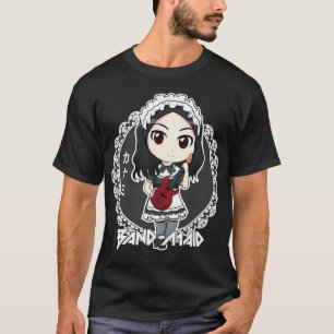 Camiseta Presente Legal Gráfico Melhor Da Banda Maid Modo B