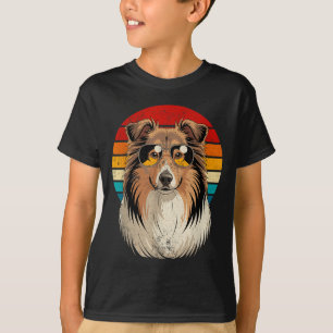 Camiseta Presente legal legal para mãe e pai sheltie vintag
