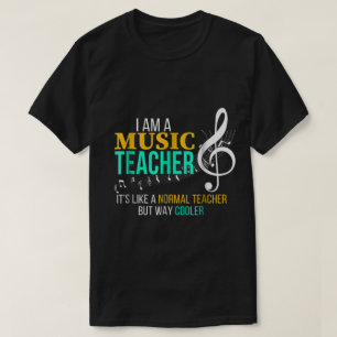 Camiseta Presente Legal para Professor de Música Citação