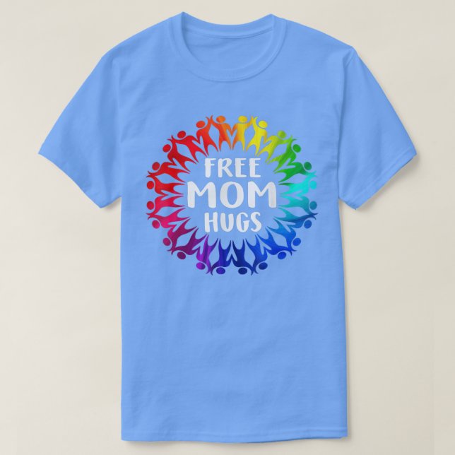 Camiseta Presente LGBT de Orgulho LGBT da Mãe Livre  (Frente do Design)