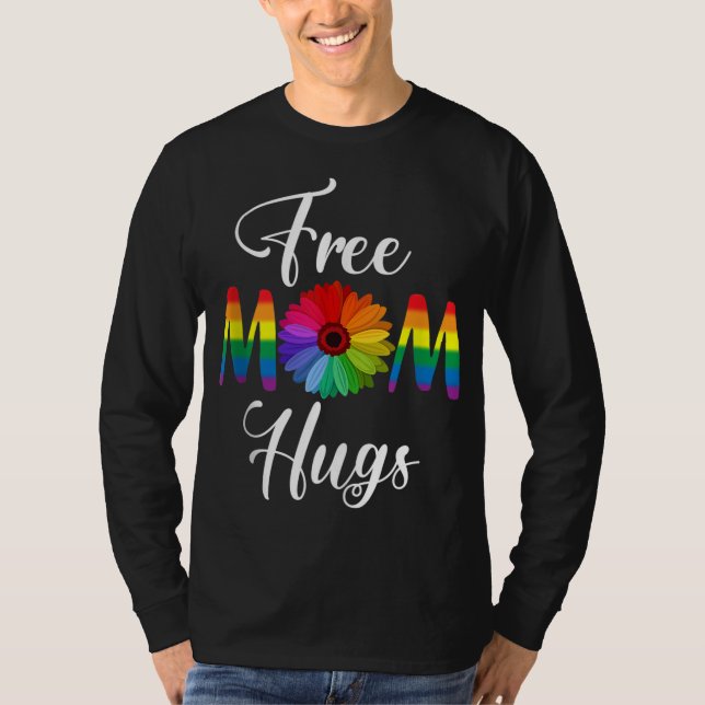Camiseta Presente LGBT de Orgulho LGBT da Mãe Livre (Frente)