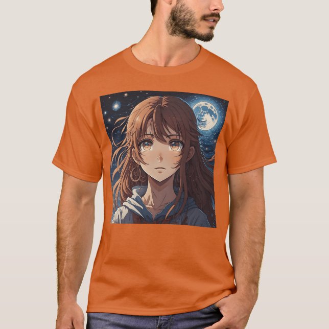 Camiseta Presente Luar Melancólico (Frente)