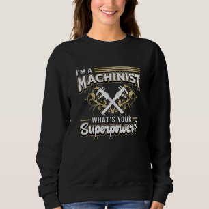 Camiseta Presente Mecânico de Superpotência da Máquina CNC