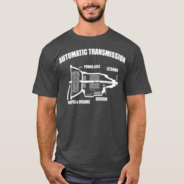 Camiseta Presente Mecânico de Transmissão Automática (Frente)