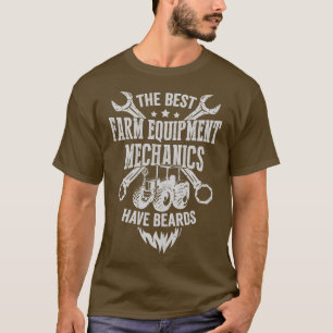 Camiseta Presente Mecânico do Equipamento de Fazenda