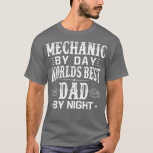 Camiseta Presente mecânico do melhor Dia de os pais para o