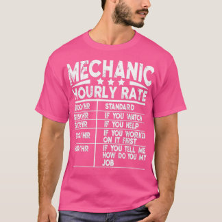 Camiseta Presente mecânico engraçado por horaTShirt