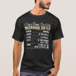 Camiseta Presente Mecânico Funny - Taxas Mecânicas<br><div class="desc">Presente Mecânico Funny - Taxas Mecânicas</div>