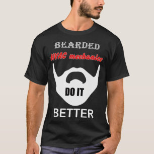 Camiseta Presente Mecânico HVAC equipado faça-o melhor pi