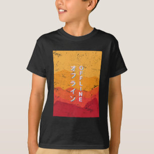 Camiseta Presente melancólico de Vaporwave off line