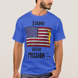 Camiseta Presente Missionário da Missão LDS Idaho Boise M