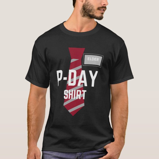 Camiseta Presente Missionário do Mórmon Lds Pday (Frente)