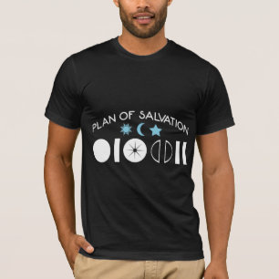 Camiseta Presente Missionário Mórmon do Plano LDS de Salv