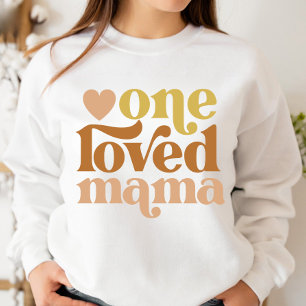 Camiseta Presente moderno de Dia de as mães de mamãe amada