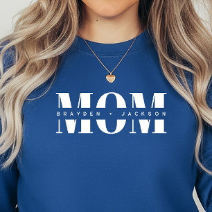Camiseta Presente Moderno e Personalizado para Mãe com Nome