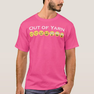 Camiseta Presente Momento de Tricô Crochê Crochê Fio