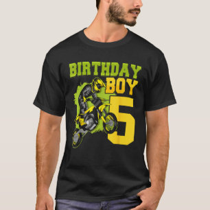 Camiseta Presente Motocross MX 5º Aniversário de 5 anos de